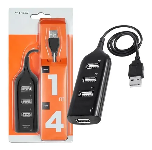 Multitoma Hub USB 2.0 de 4 Puertos