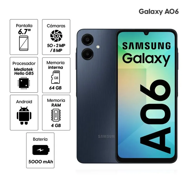SAMSUNG A06 64GB - Imagen 4