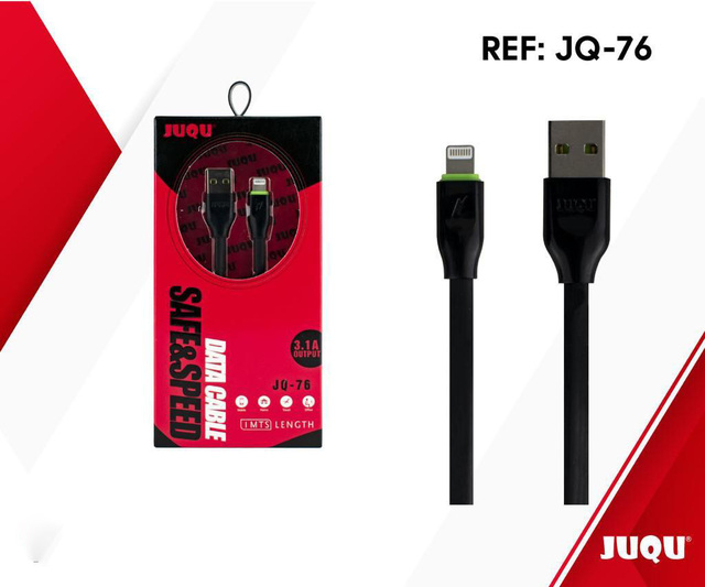 Cable USB a Ligthning Juqu - Imagen 2