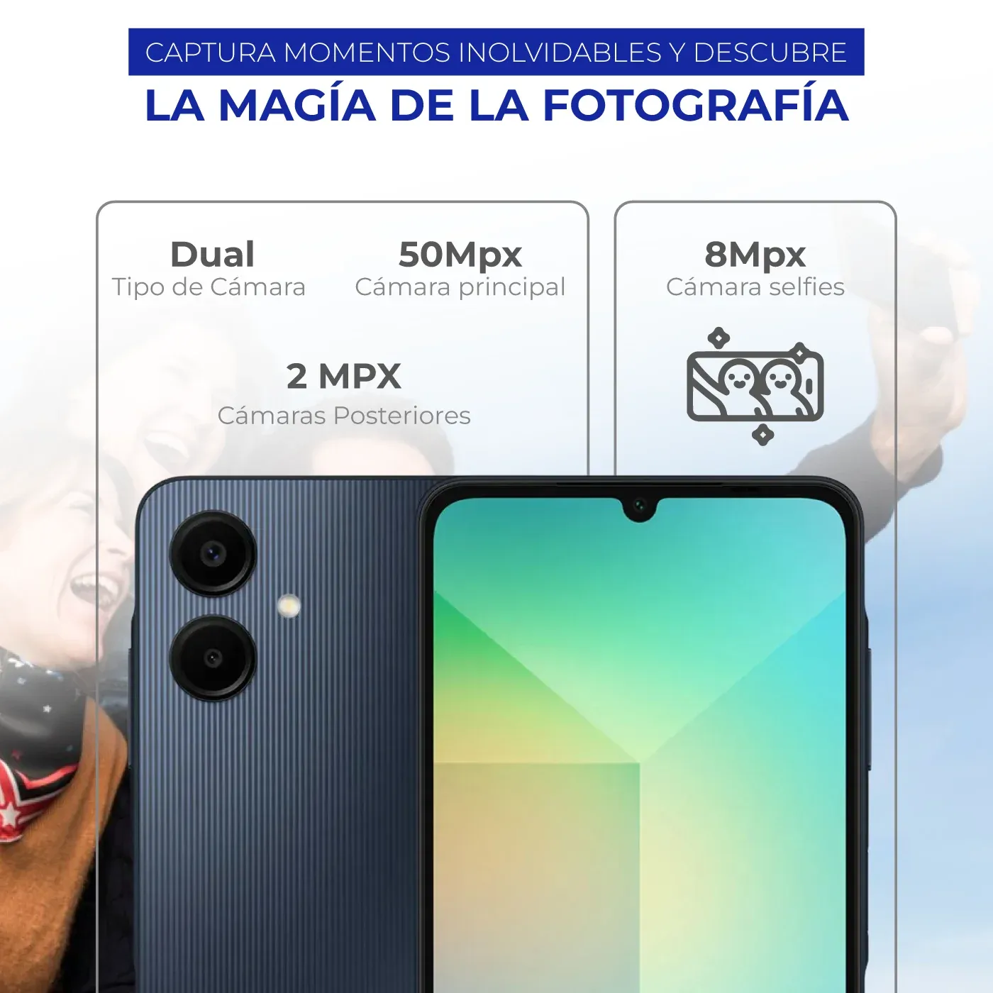 SAMSUNG GALAXY A06 128GB - Imagen 2